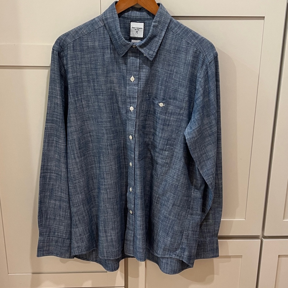 Ernest Alexander XL Chambray men’s shirt